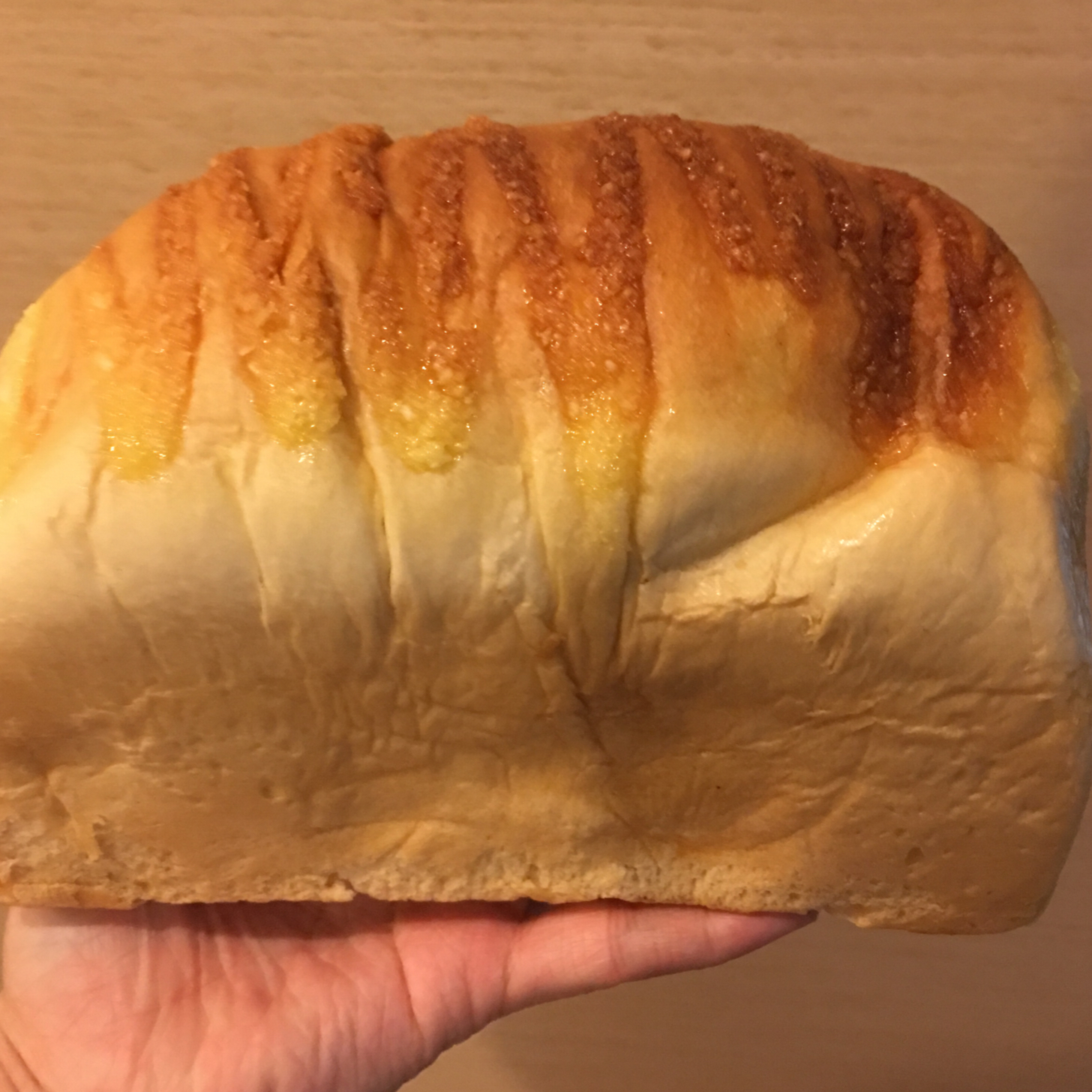 好吃的蜜红豆吐司