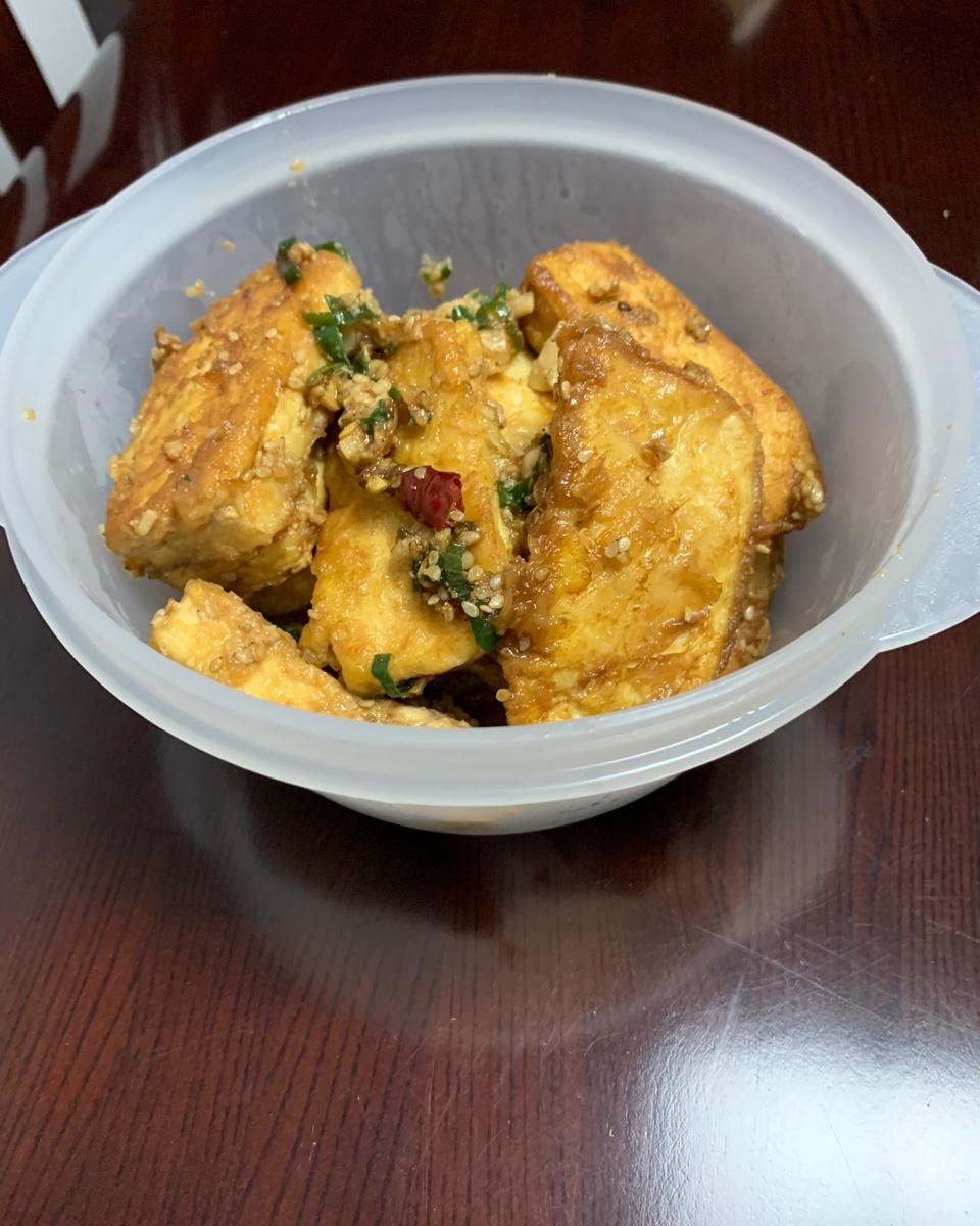 香煎豆腐