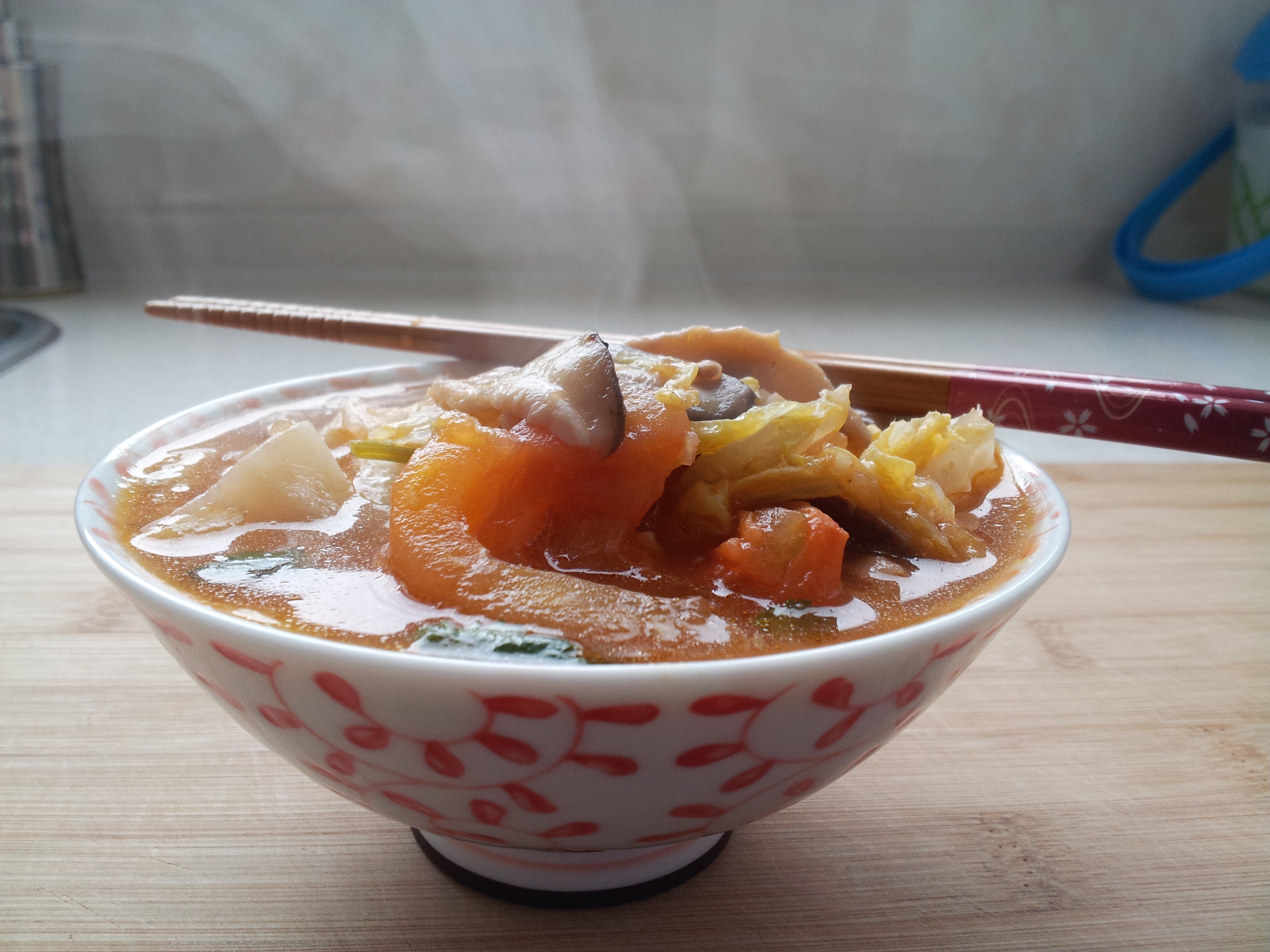 大白菜炖番茄