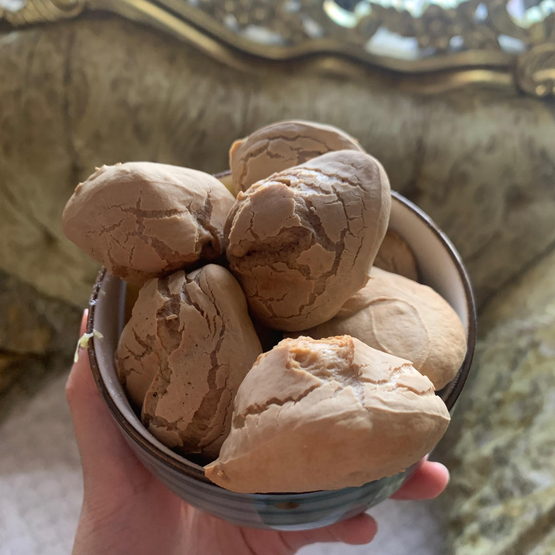 巧克力麻薯🍫烤箱糯米粉版｜巧克力味糯叽叽