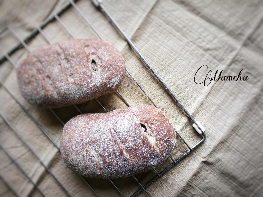 麻薯红豆夹心面包（电饭煲版免揉）