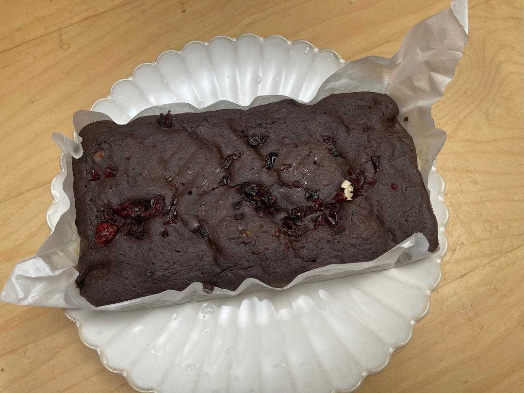 软糯醇香~无油无糖香蕉版低卡布朗尼~