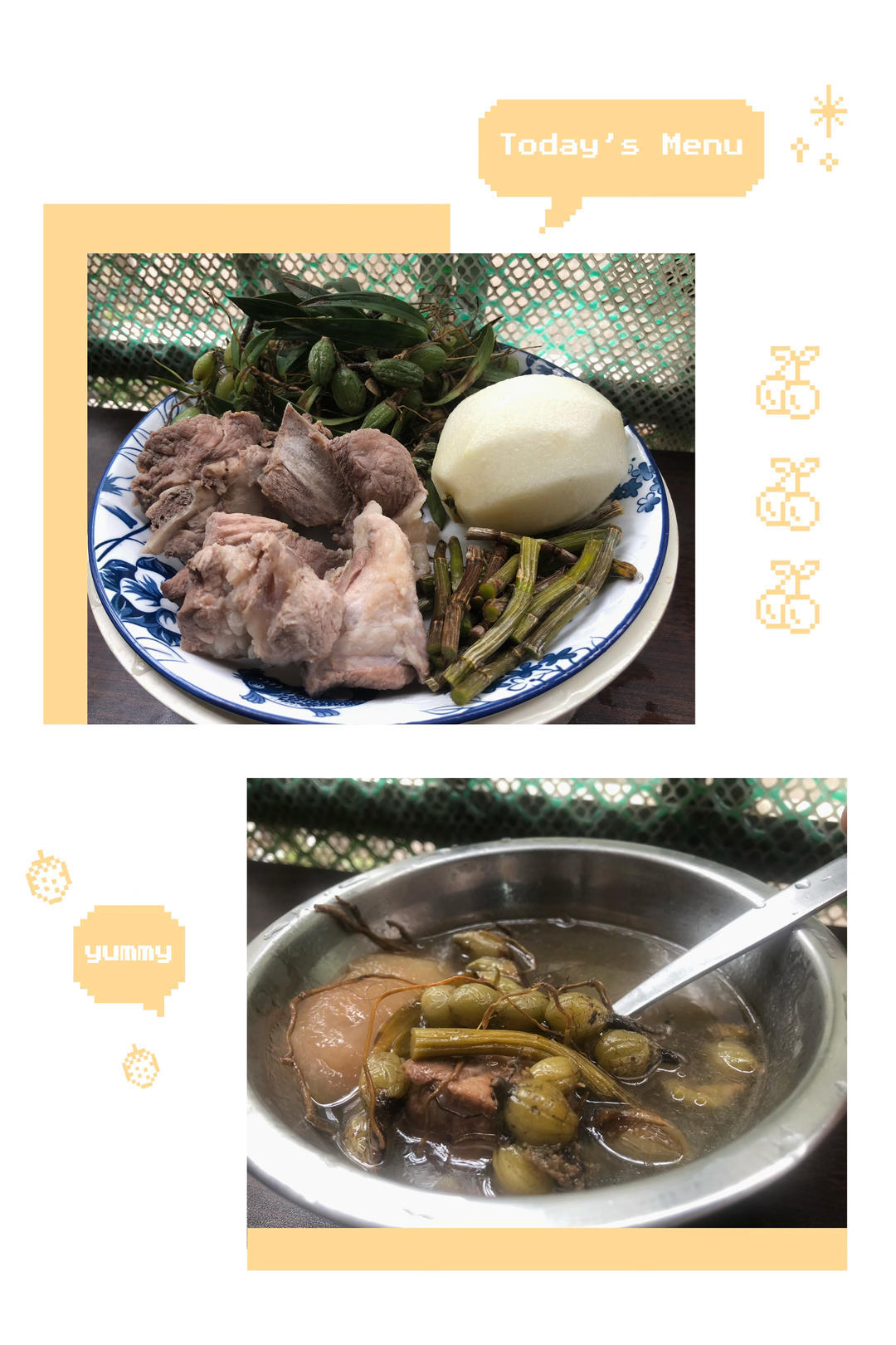 煲汤-秋冬润肺汤（鲜铁皮石斛石橄榄瘦肉汤)