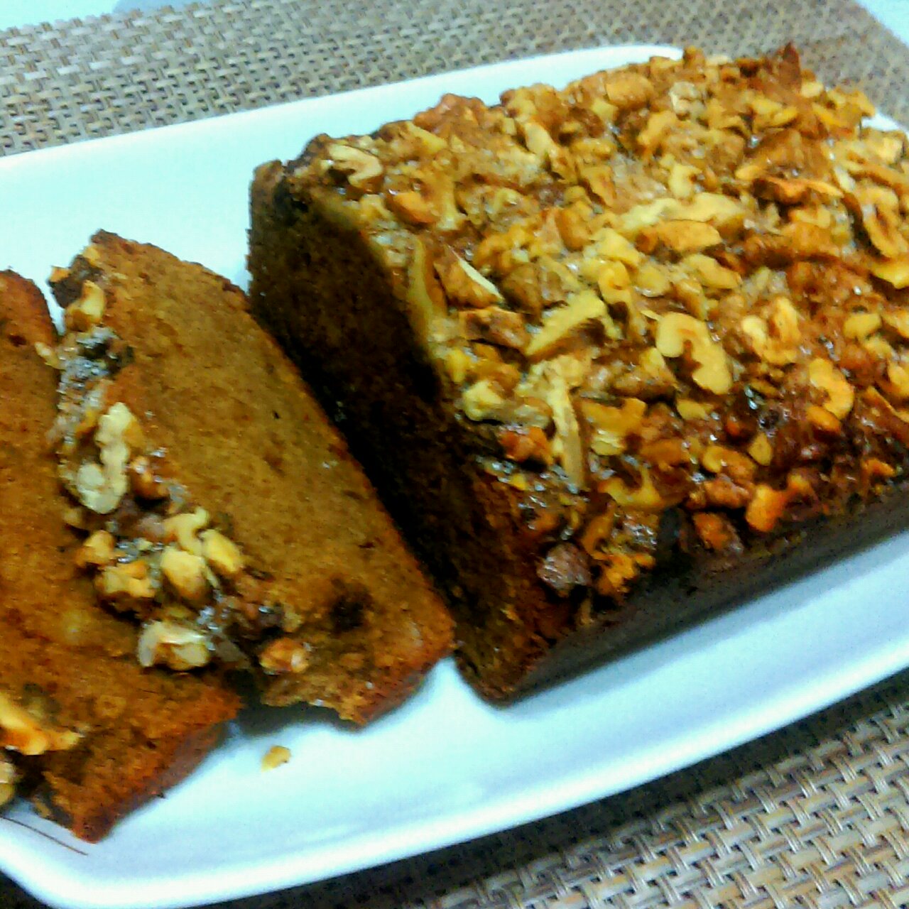 香蕉核桃磅蛋糕 Banana & Walnut Pound Cake