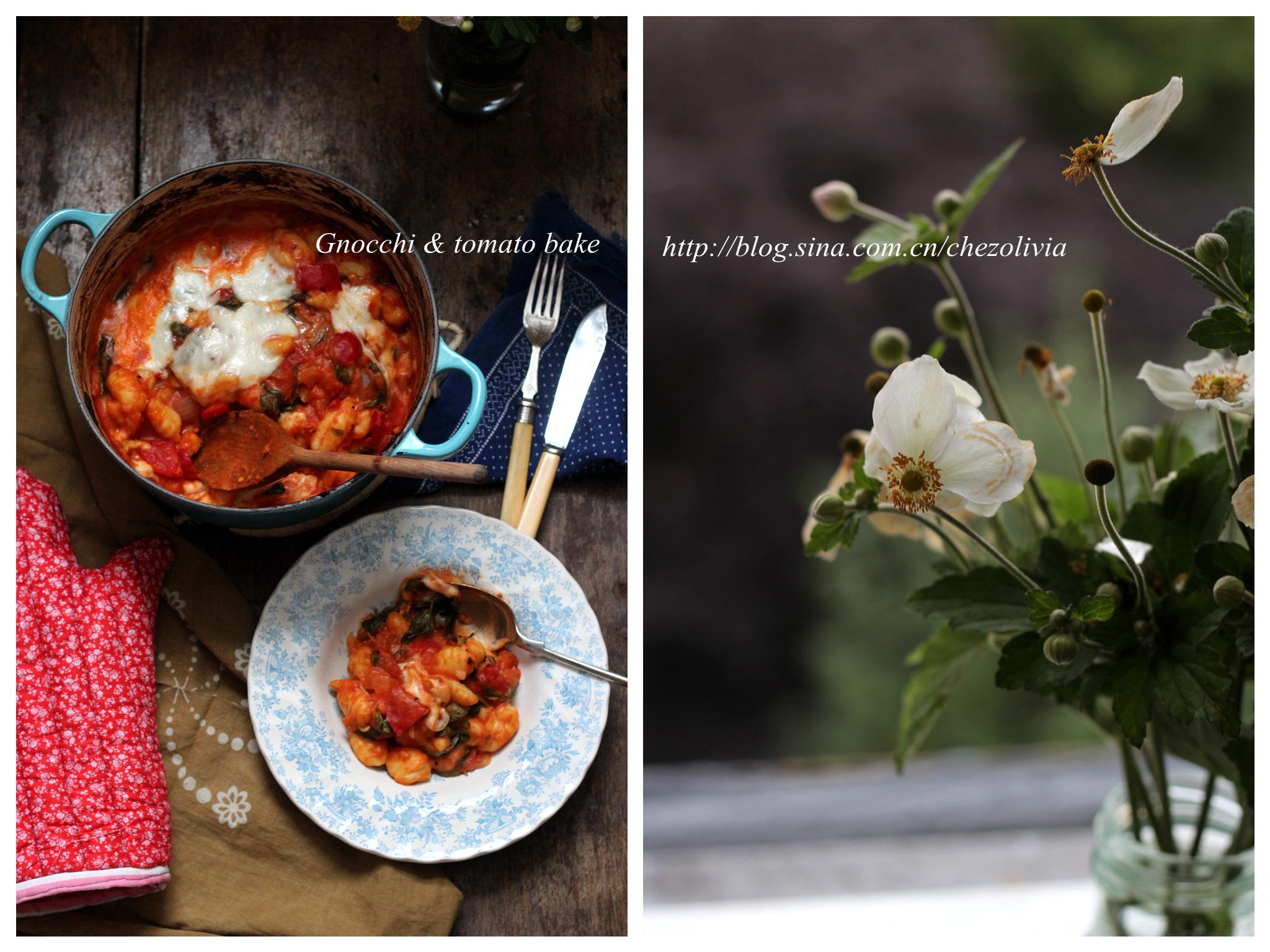 意式烘烤西红柿马铃薯团子/Gnocchi and tomato bake