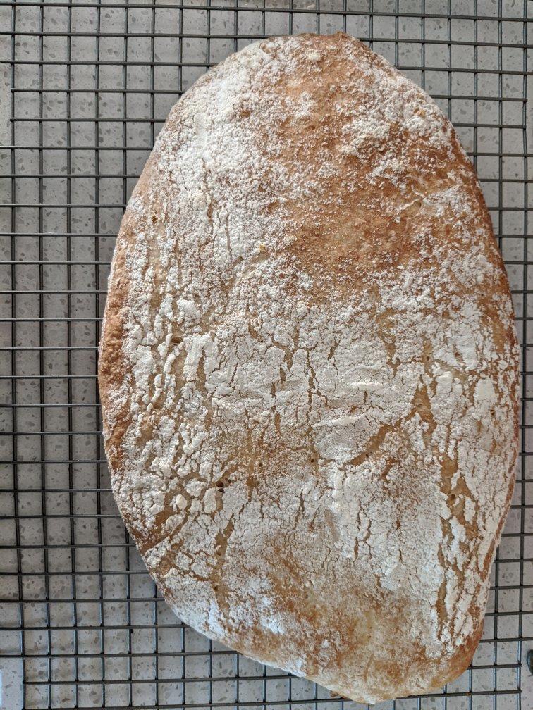 完全不用揉的面包，对，完全不用揉！ | Ciabatta