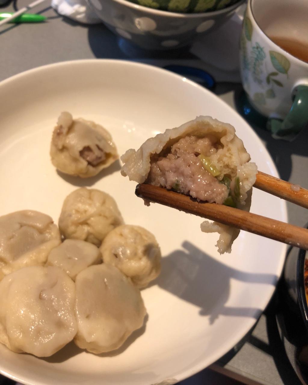 猪肉包子（附视频。一次性发酵。）