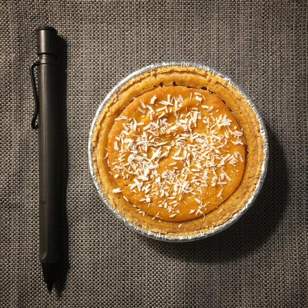 椰香南瓜派