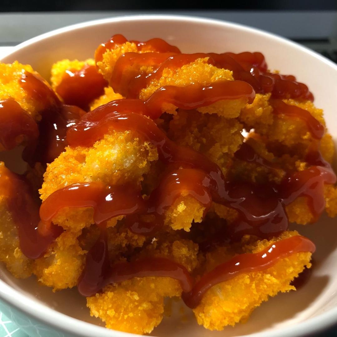 自制酥脆鸡米花