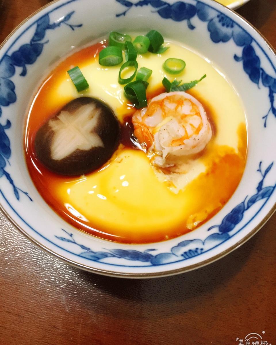鲜虾蒸蛋