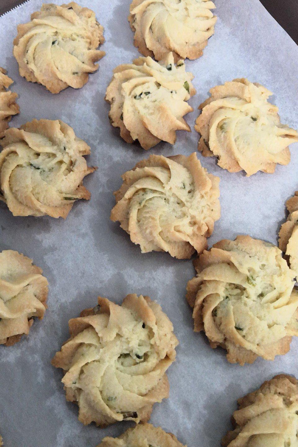 葱香曲奇——酥脆的咸味饼干