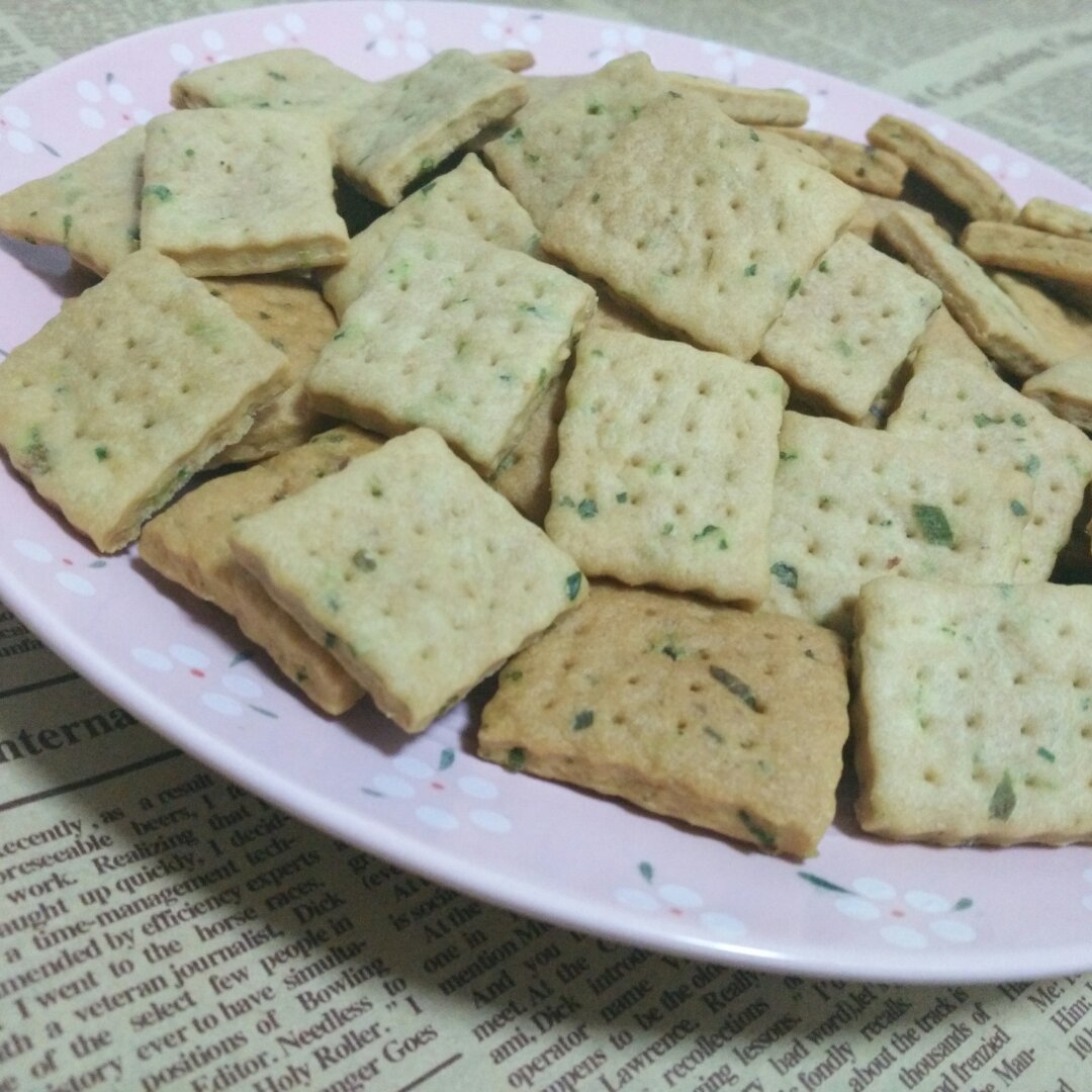 香葱苏打饼干
