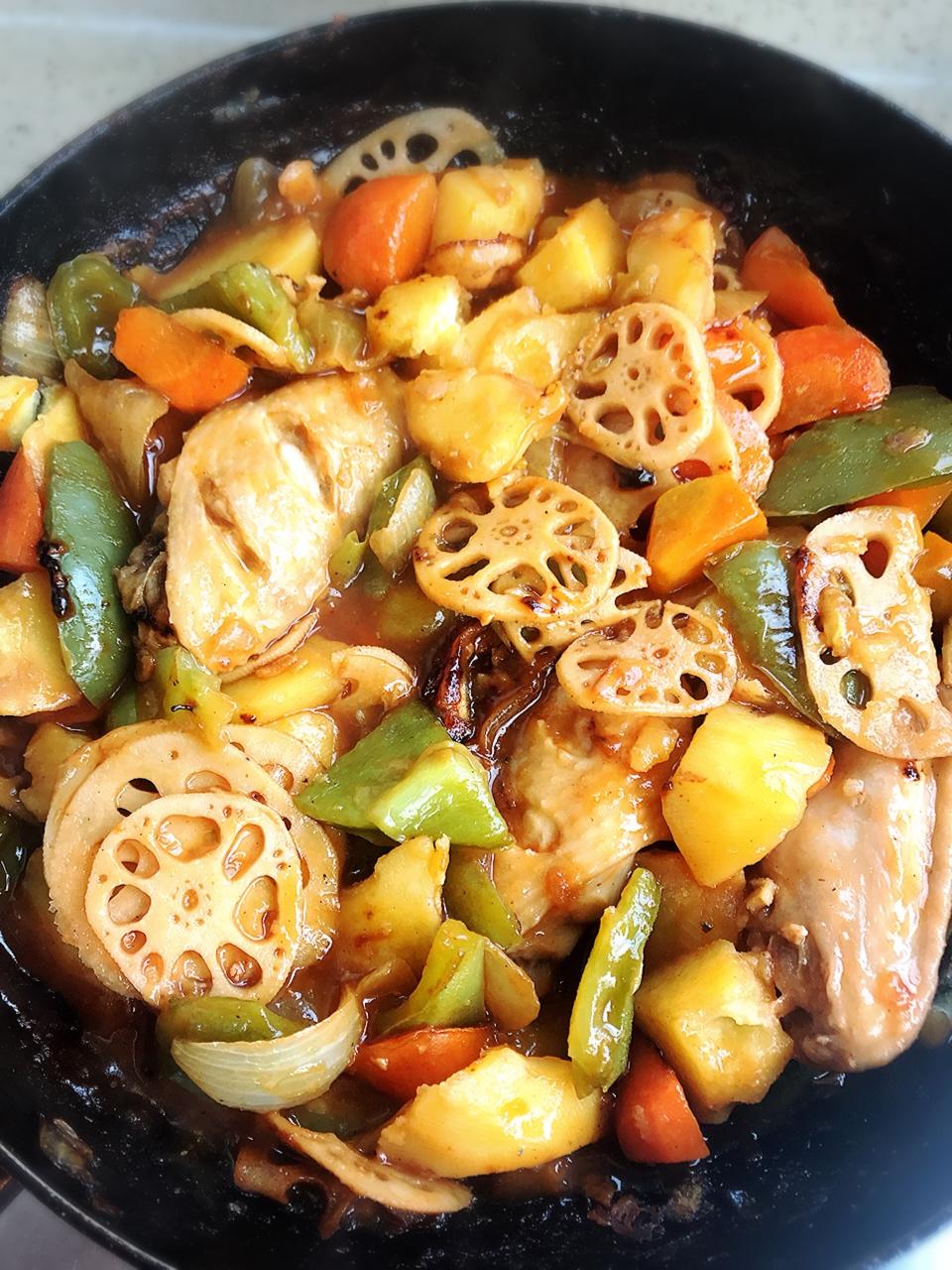 qjyuyu做的三汁焖锅