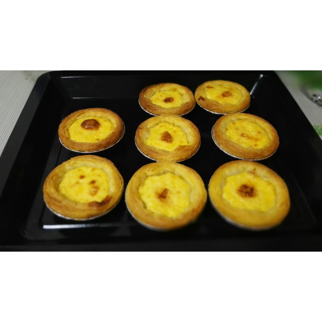 超完美味道超正的蛋挞配方，比KFC的还要嫩还要香~做过最好吃的蛋挞配方