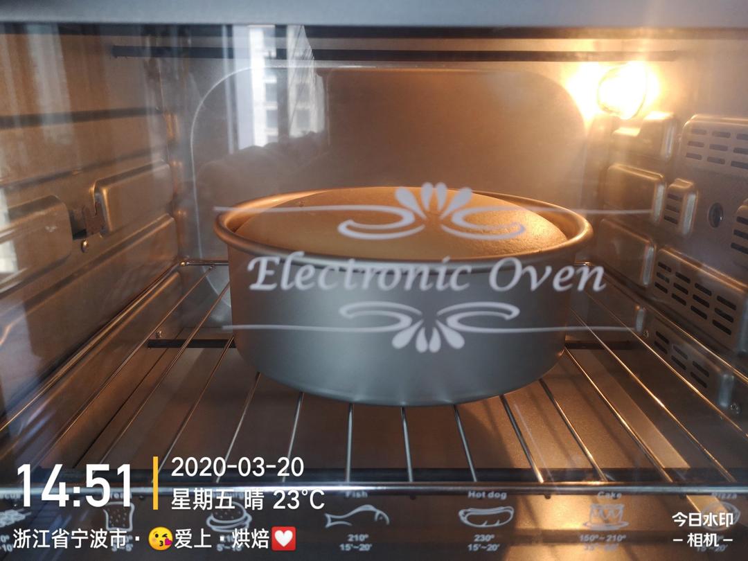 烤箱做蛋糕（戚风蛋糕的做法）