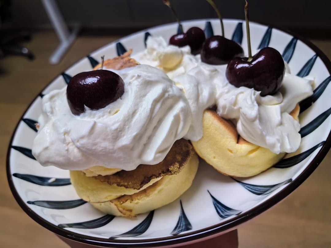 10分钟搞定网红舒芙蕾松饼🥞超松软『步骤详细附视频』『平底锅美食』