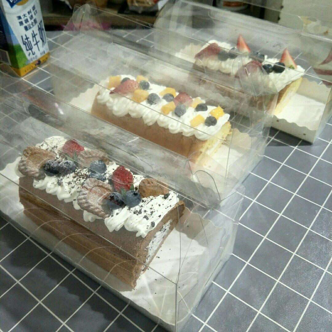 几分甜香芋奶冻卷/卷不裂配方+新鲜香芋奶油+入口即化奶冻/烘焙视频蛋糕篇7「薄卷」