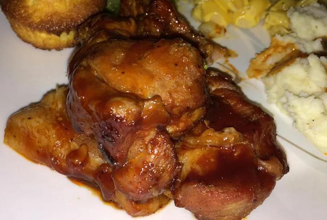 简易酥烂烧烤味排骨