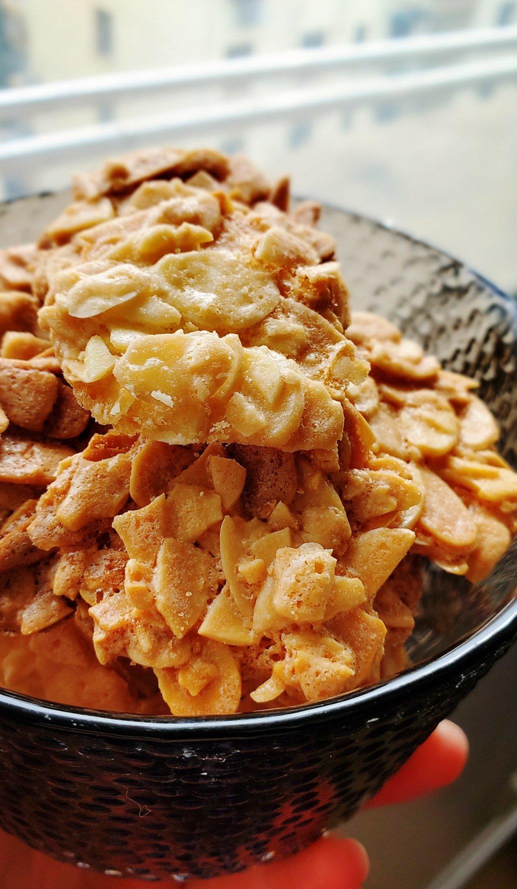 法国PH大师的杏仁瓦片饼干Almond Tuile