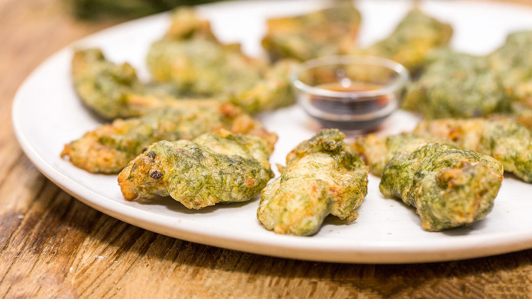 苔条小黄鱼｜美食台的做法