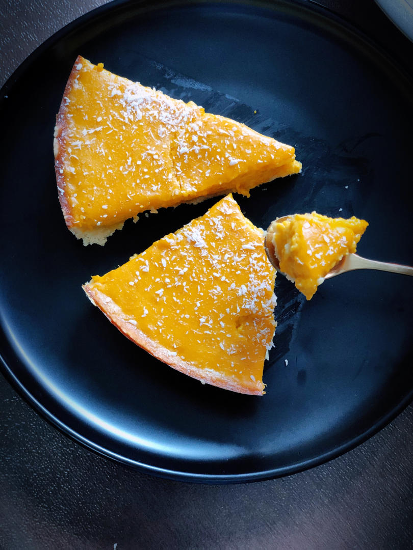 秋季时令小甜品——奶香南瓜派