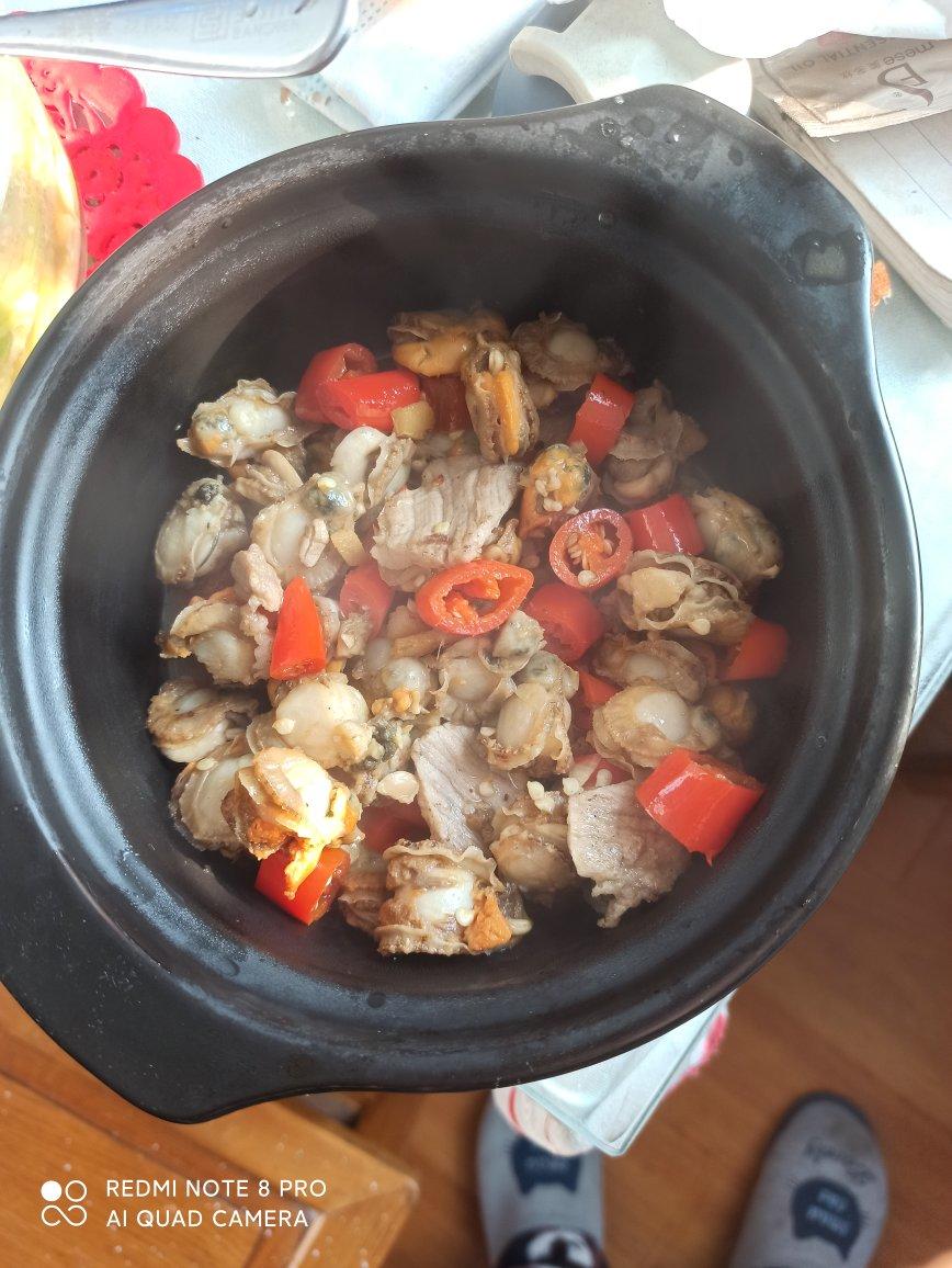 家常小炒扇贝肉