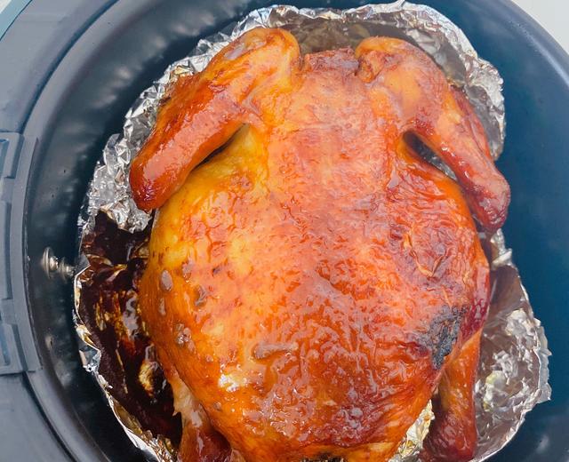 空气炸锅版:嫩到出晒汁的新奥尔良烤鸡的做法