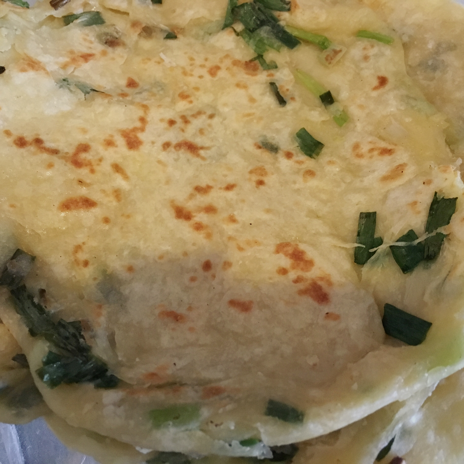 自制葱油饼