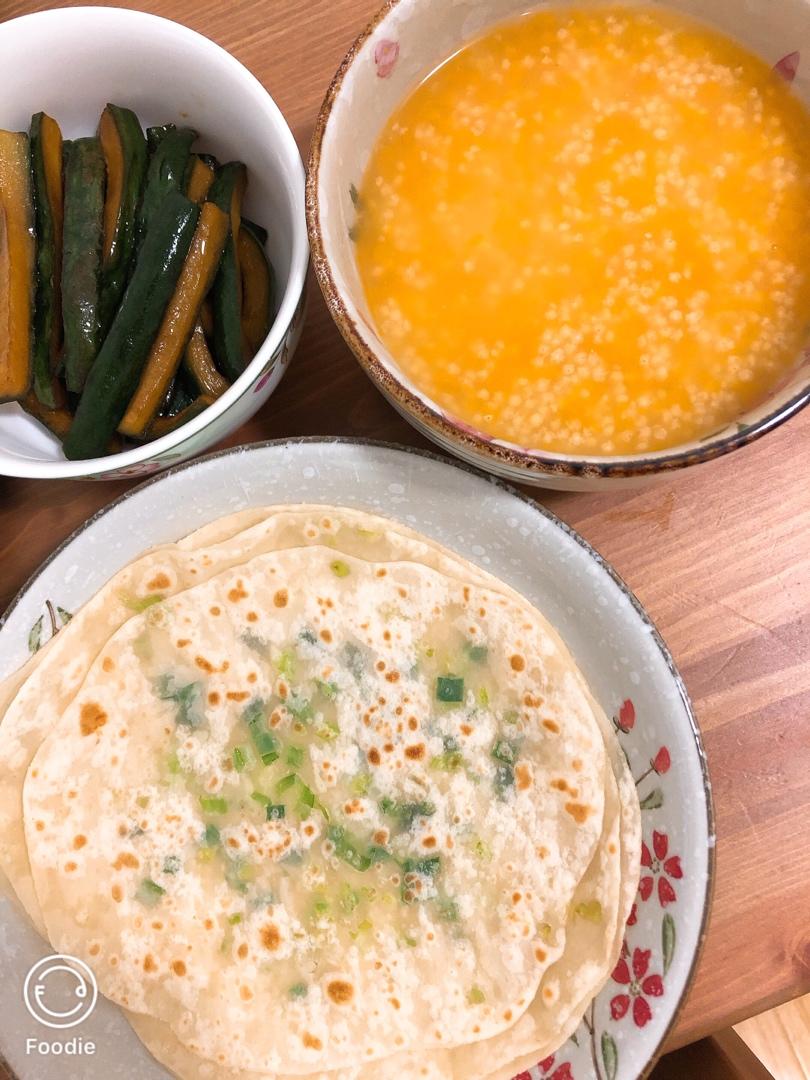 饺子皮葱油饼
