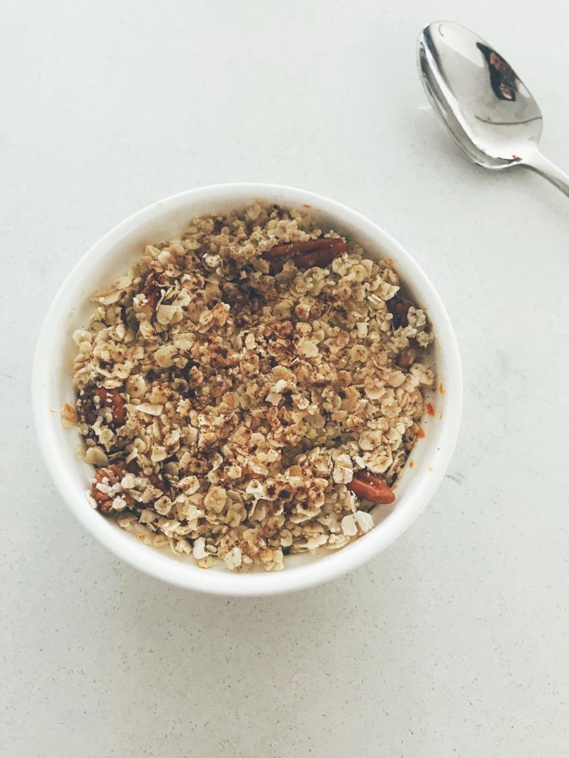 粉糯红薯泥配燕麦酥丨健康·三餐