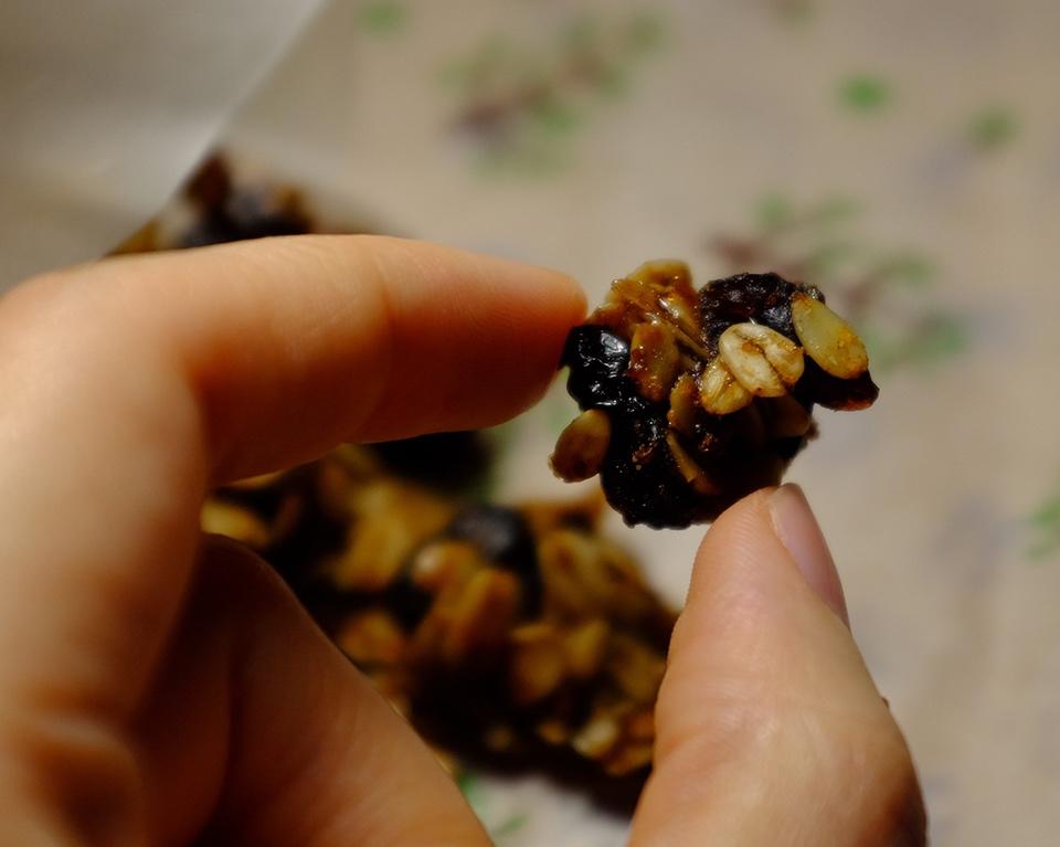 酸甜口的格兰诺拉能量棒