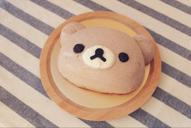 菓匠白做的轻松熊奶酪慕斯蛋糕(头像 全身版)