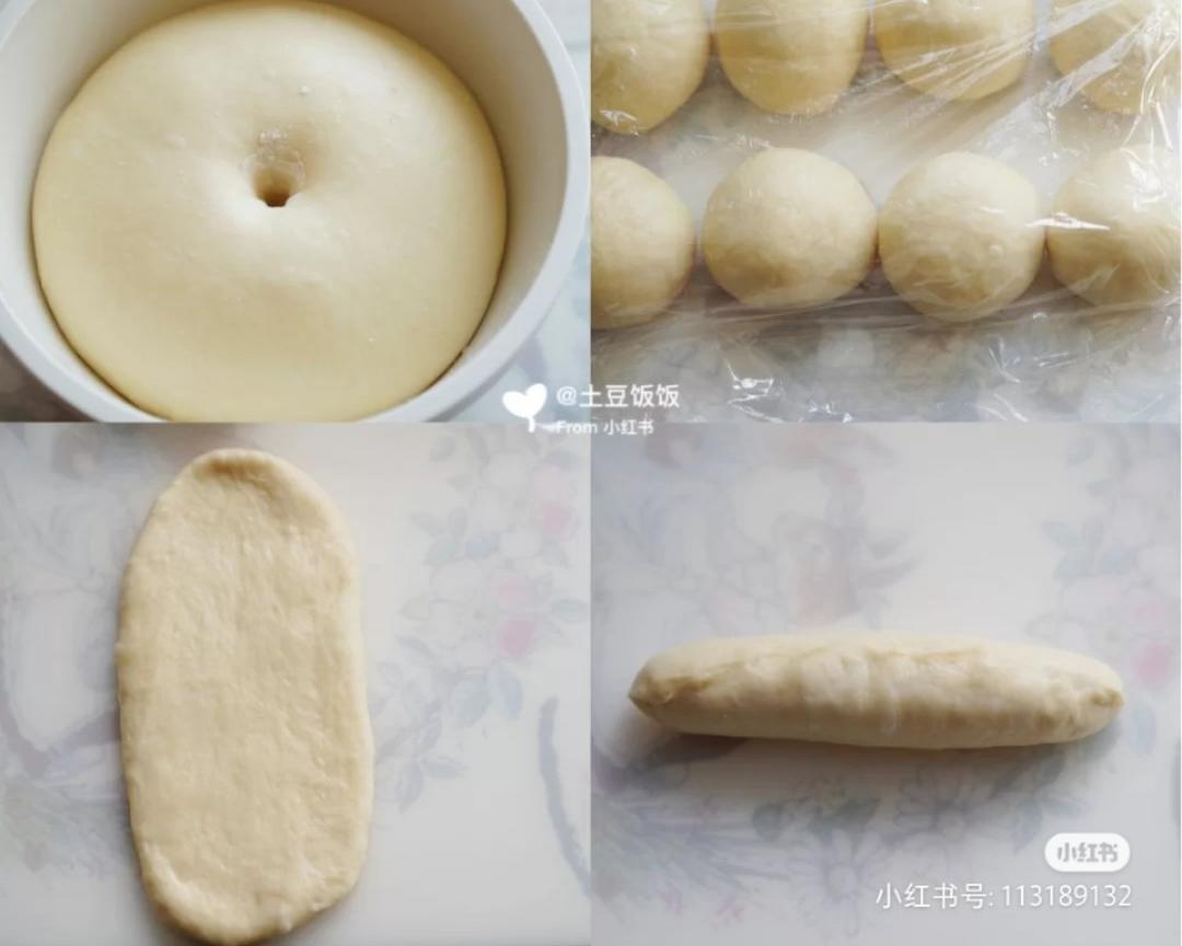 纯奶手撕吐司的做法 步骤1