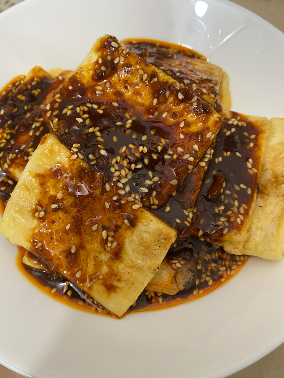 ✨香煎豆腐✨