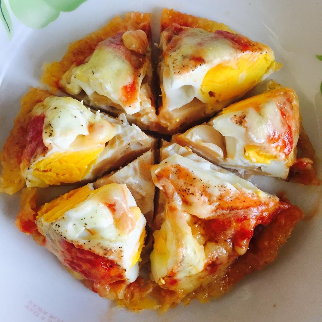 只需摆好材料去微波！惊艳全家的早餐端上桌：香肠奶酪烘蛋