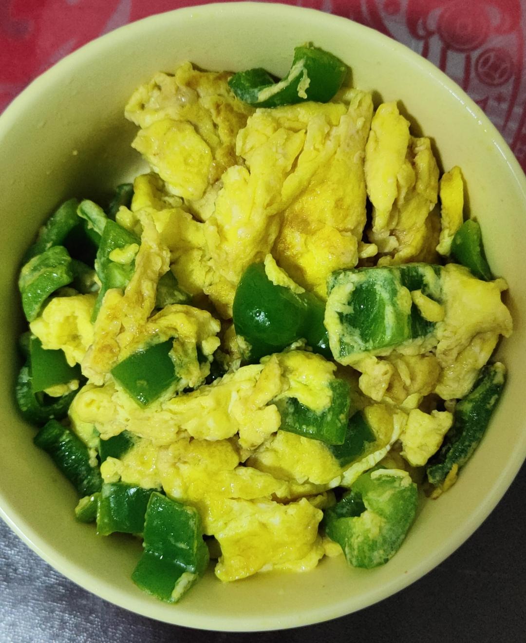 青椒炒蛋