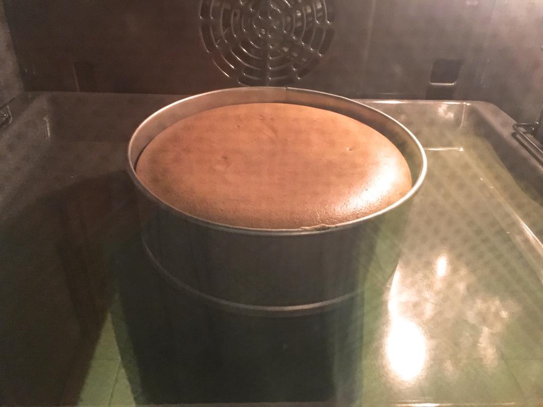 史上最好吃的摩卡戚风蛋糕7寸！！