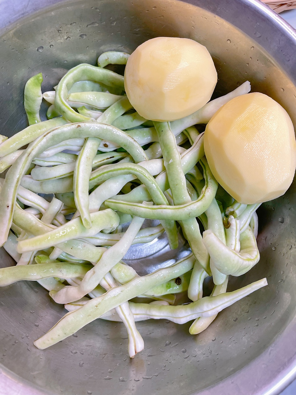 山东特色芸豆炖土豆的做法 步骤1