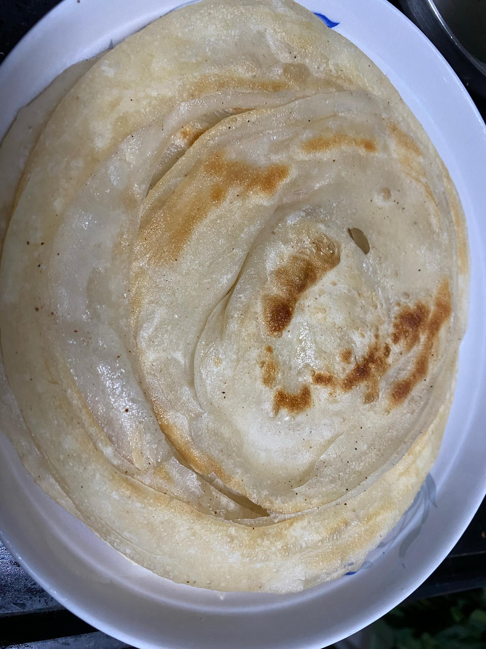 薄层手抓饼 自己在家就能做 附细节视频详解