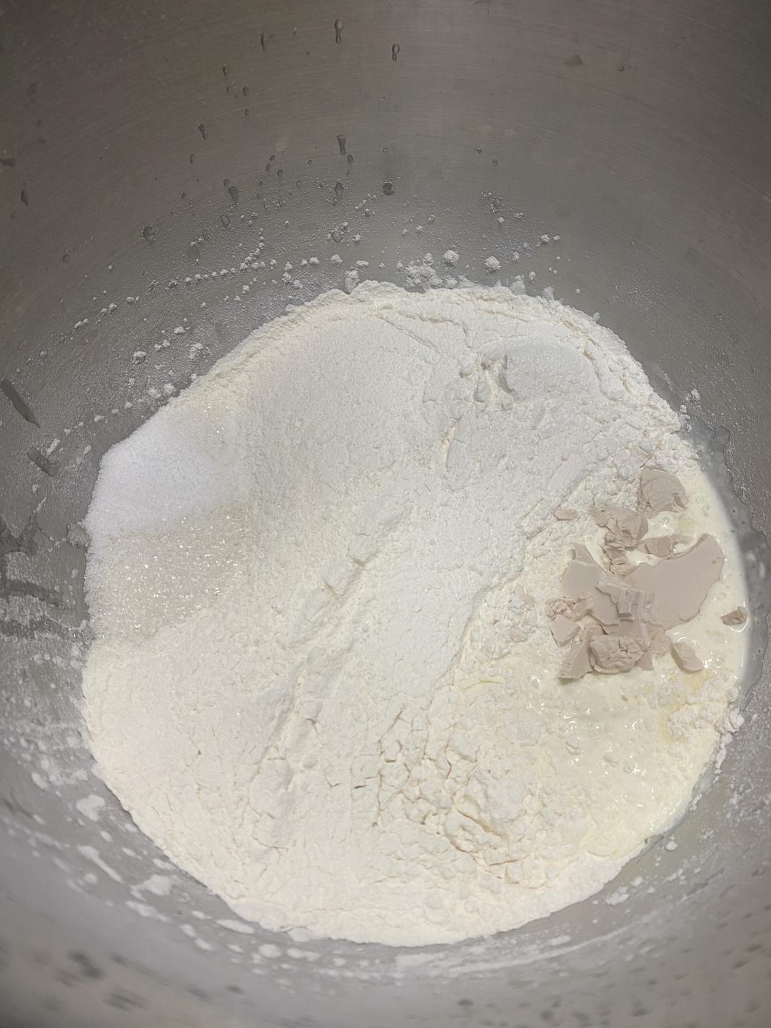 纯奶手撕吐司的做法 步骤1