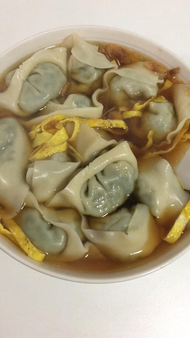马兰头素馄饨的做法
