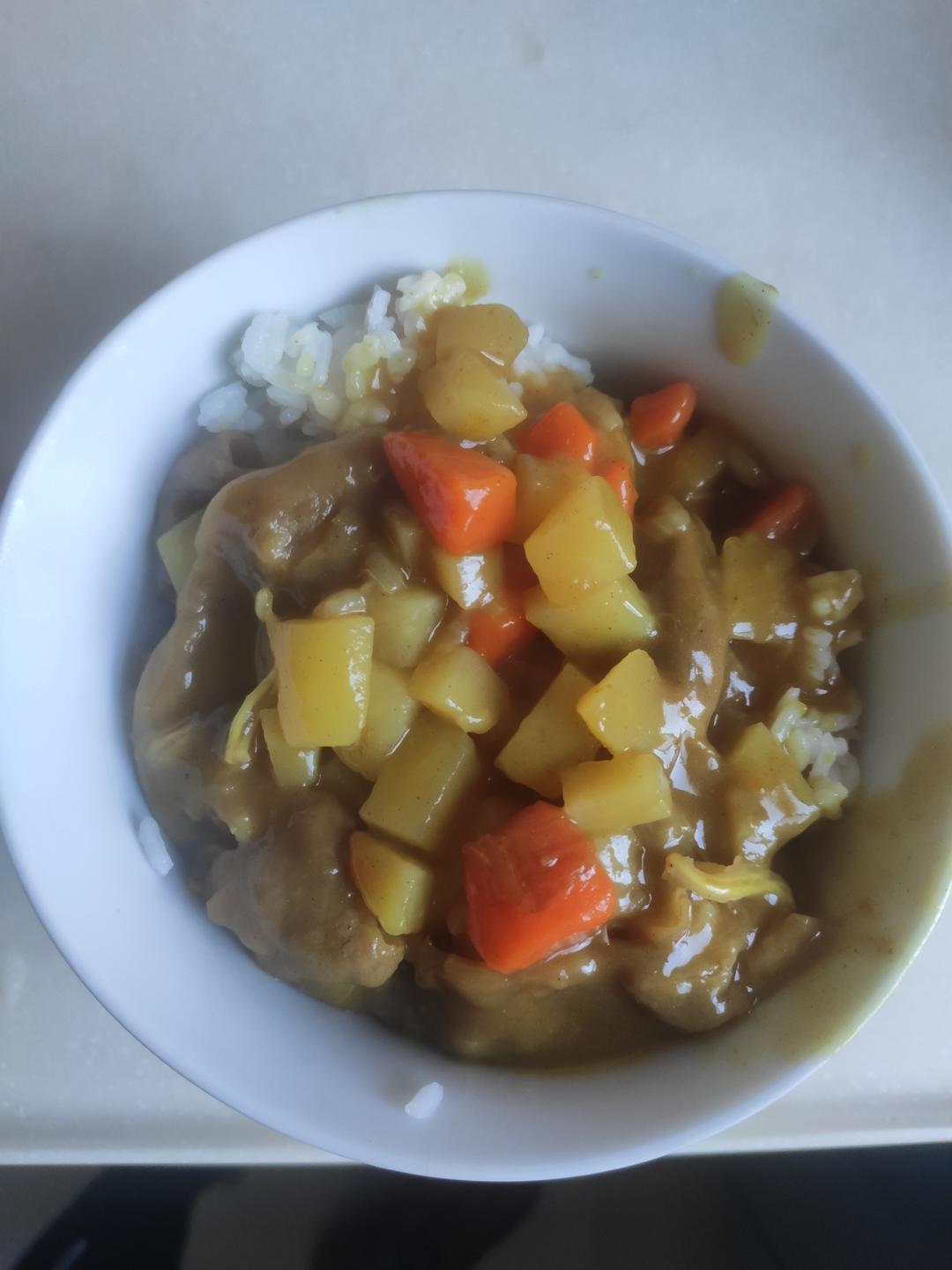 咖喱肥牛饭