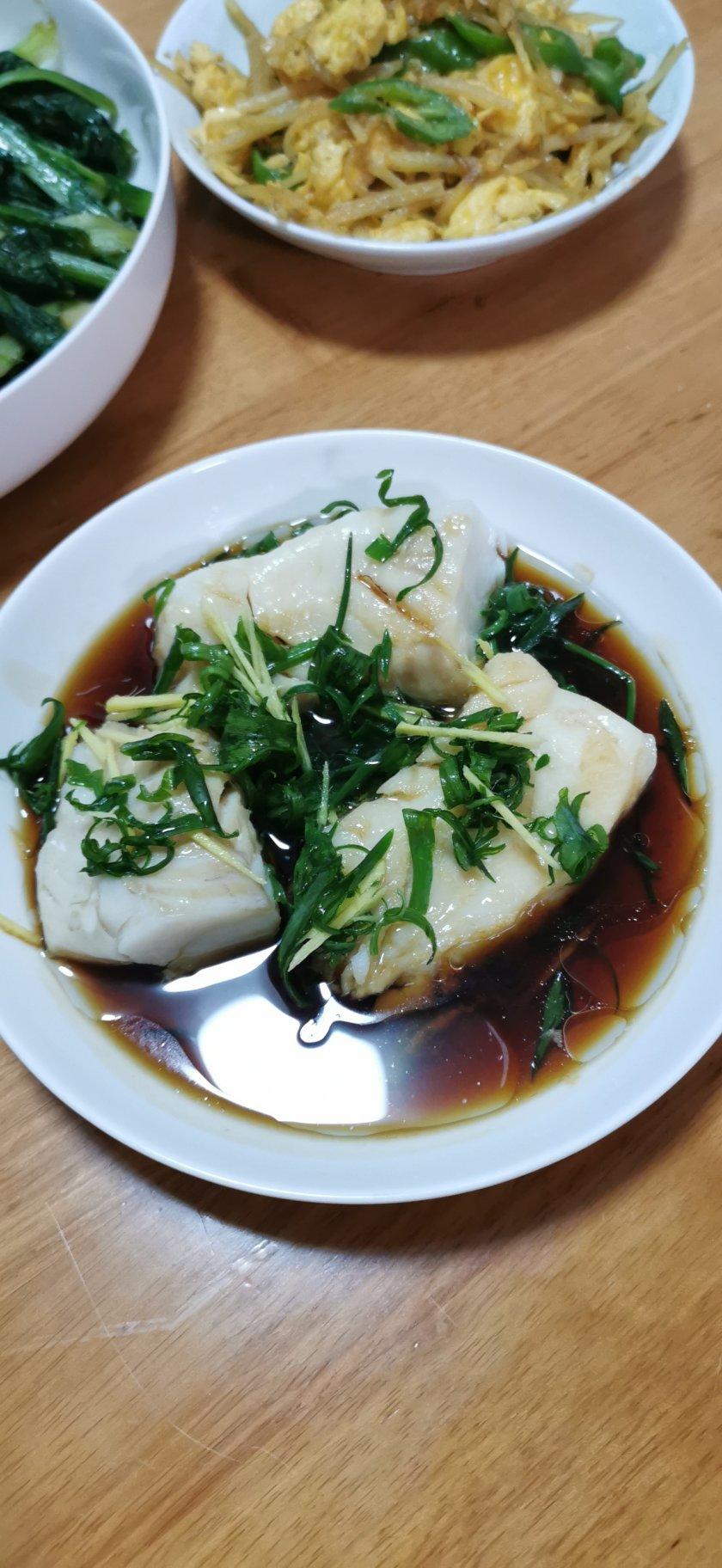 豉汁蒸鳕鱼（绝对不腥）