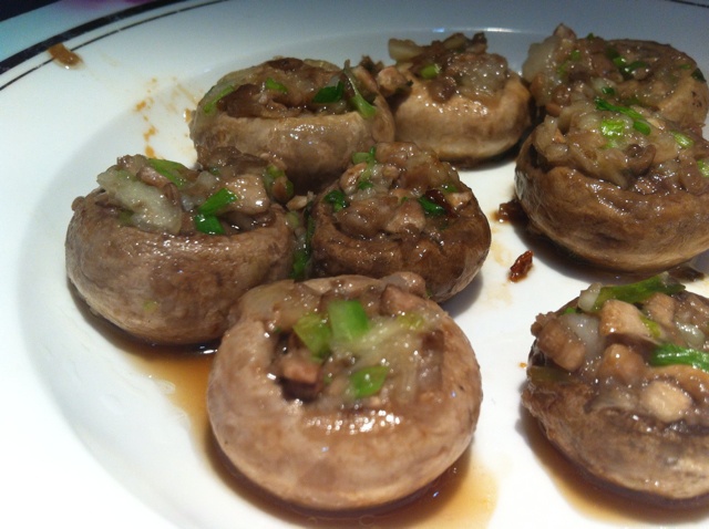 蒜香煎蘑菇