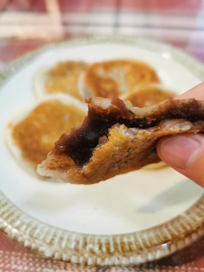 糯米豆沙饼的做法