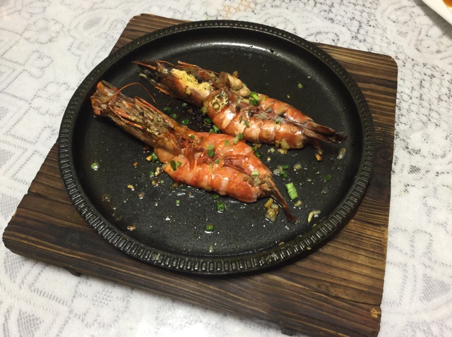 黄油煎虾