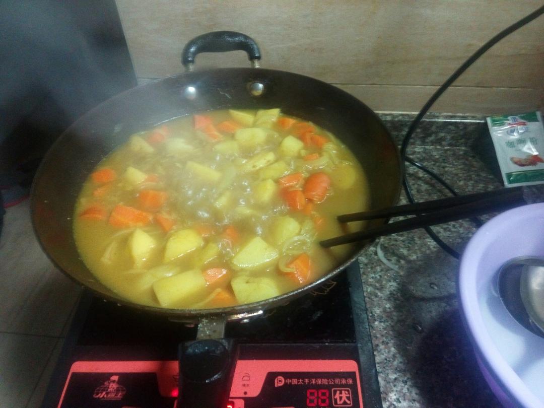 日式鸡肉咖喱饭