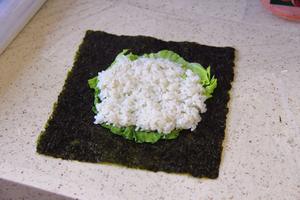海苔米饭三明治的做法 步骤1