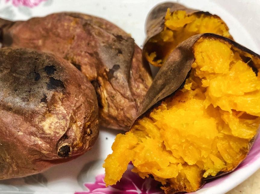 烤地瓜（烤箱初试）