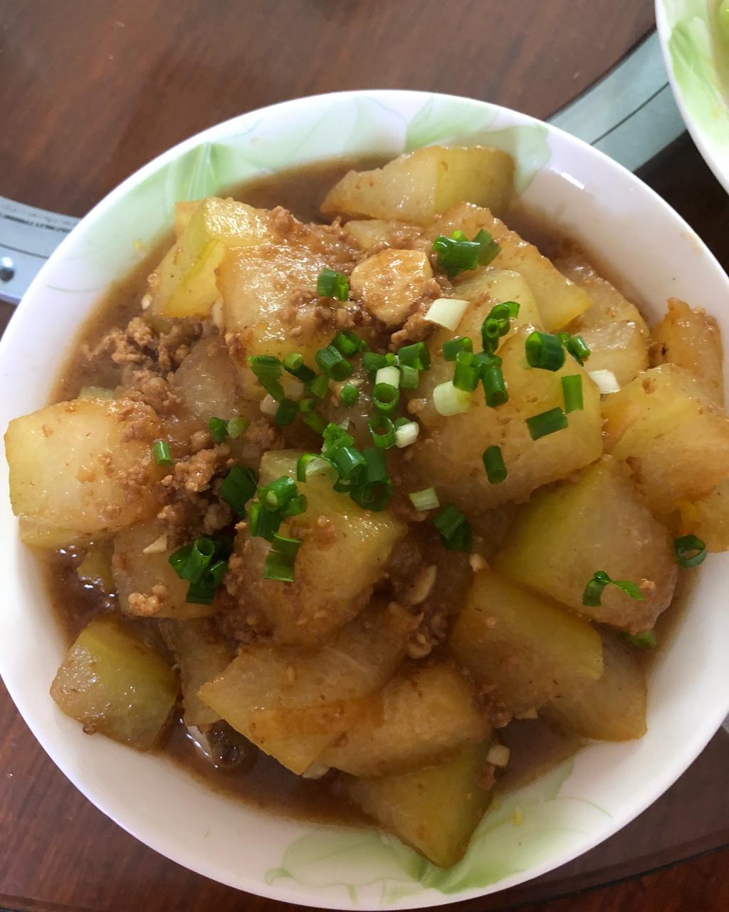 肉末炒冬瓜(超下饭)